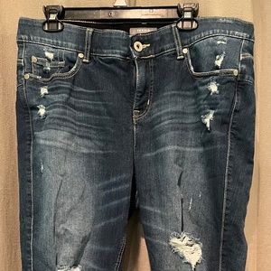 Cropped Jean Pants